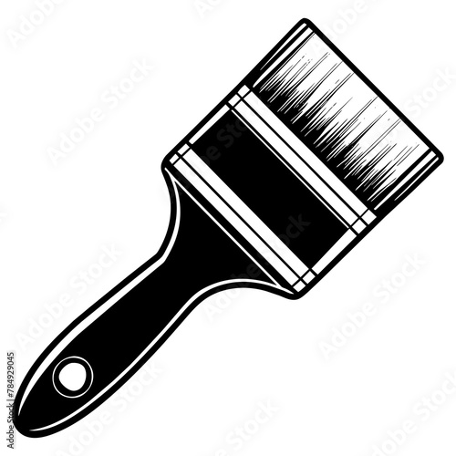 illustration paint brush vector