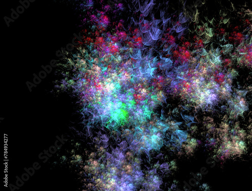 Imaginatory fractal abstract background Image