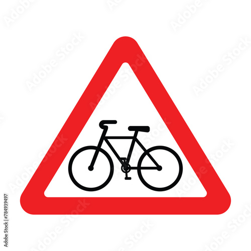 bicycle parking sign bike triangle sign bicycle exit bike lane road sign watch