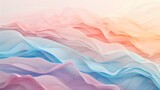 Abstract Wavy Gradient Background