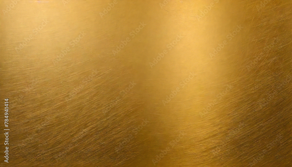 Fototapeta premium ゴールドの金属のテクスチャ背景。Gold metal texture background.