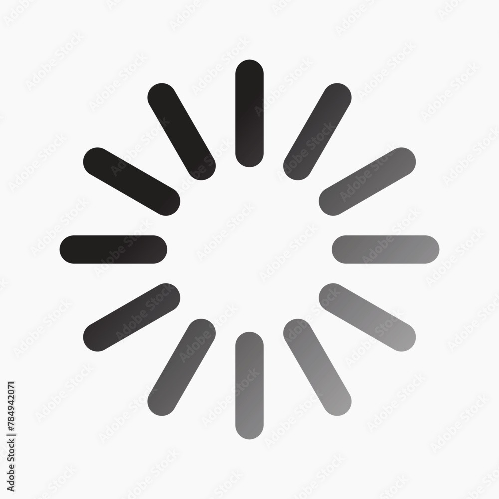 Vector icons are loading, downloading and uploading. Vector icons are loading, downloading and uploading.