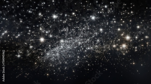 a star cluster, with hundreds of stars clustered together in a tight-knit formation. photo