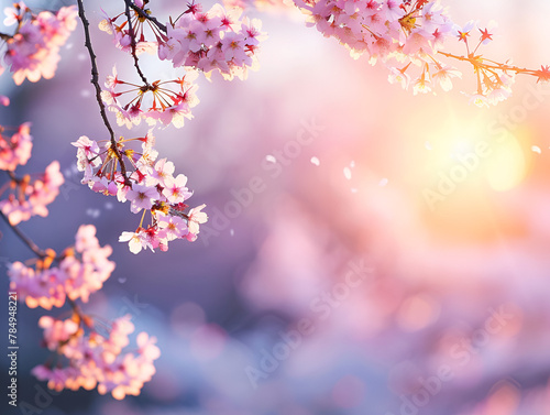 Exquisite Sakura Cherry Blossom: Vibrant Macro Floral Beauty in High Definition