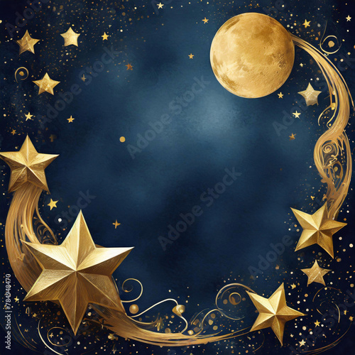 background with stars