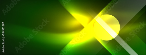 A circular pattern of electric blue water with a yellow light, resembling a petal of a terrestrial plant. Macro photography capturing the beauty of nature from the sky