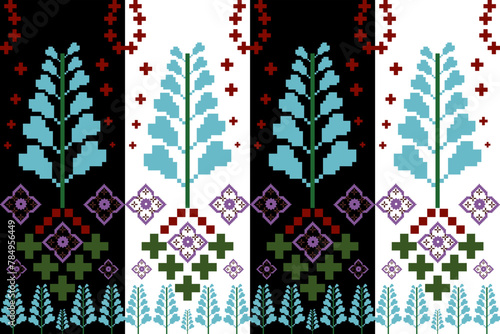 Abstract ethnic geometric pattern design for background or wallpaper.
Figure tribal embroidery. Indian, Scandinavian, Gypsy, Mexican, folk pattern.
