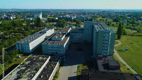 Landscape Hospital Konin Szpital Krajobraz Aerial View Poland