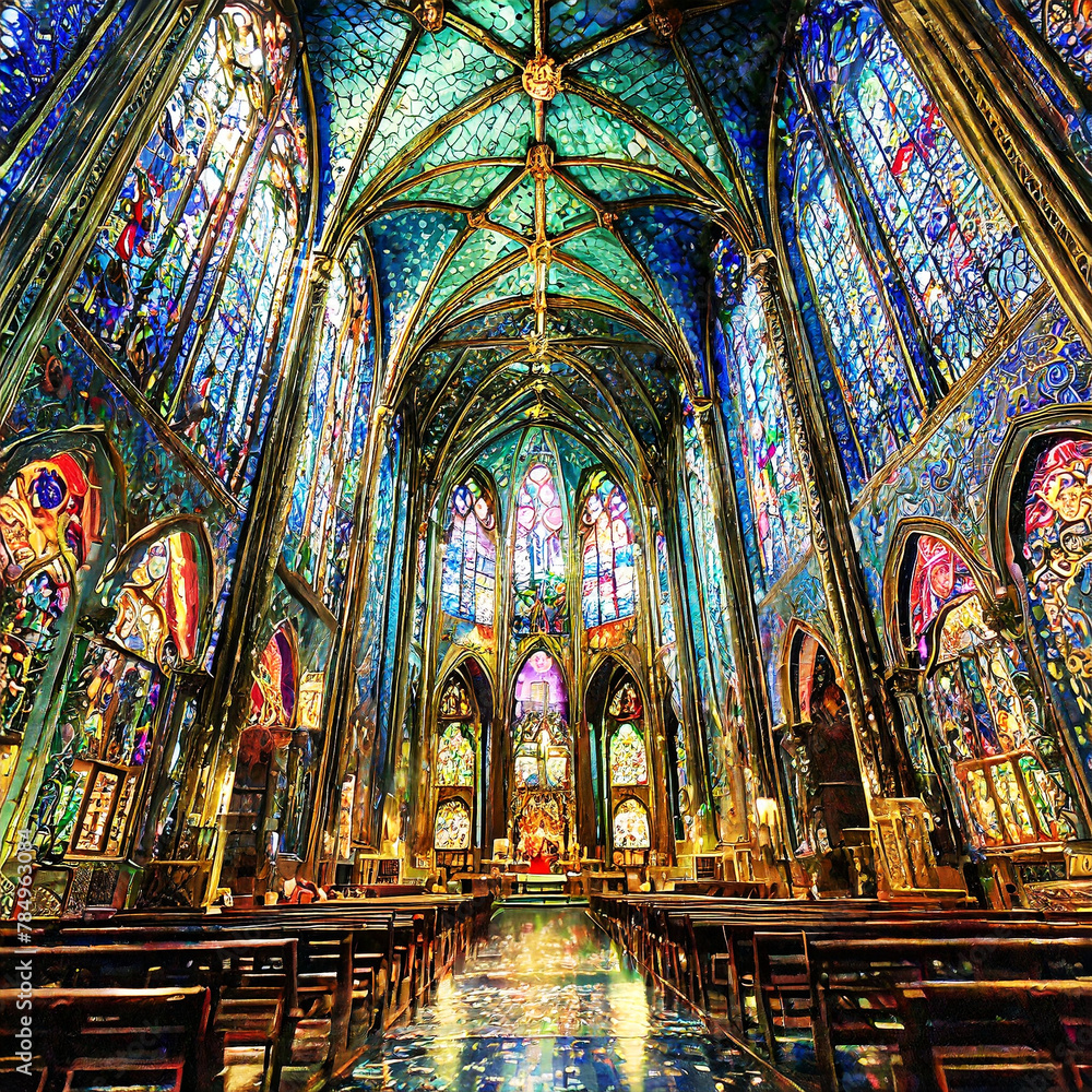 Obraz premium 성당3