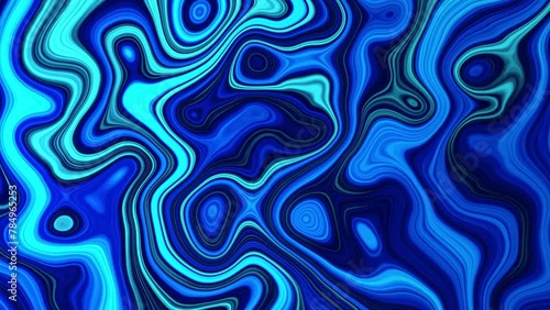 Psychedelic animated colorful background.