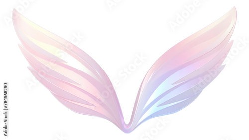 PNG  Wing icon petal white background lightweight