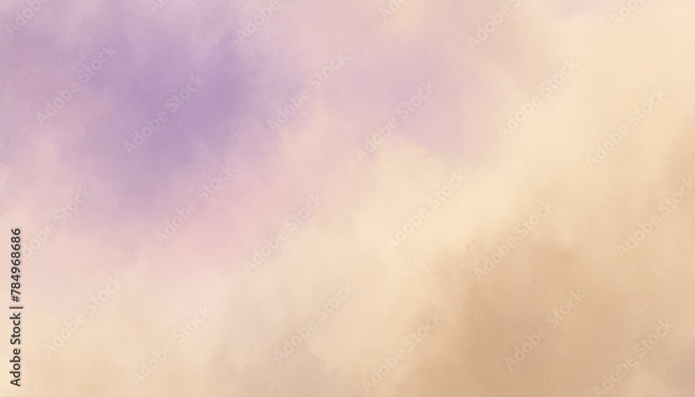 Tranquil Elegance: Grainy Pastel Purple Beige Backdrop