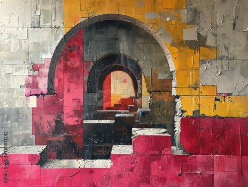 Pathway Through Chromatic Arches