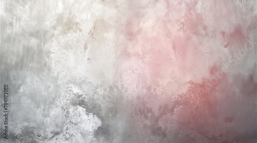 A backdrop featuring a textured, painterly background with light pink, white, and grey hues.