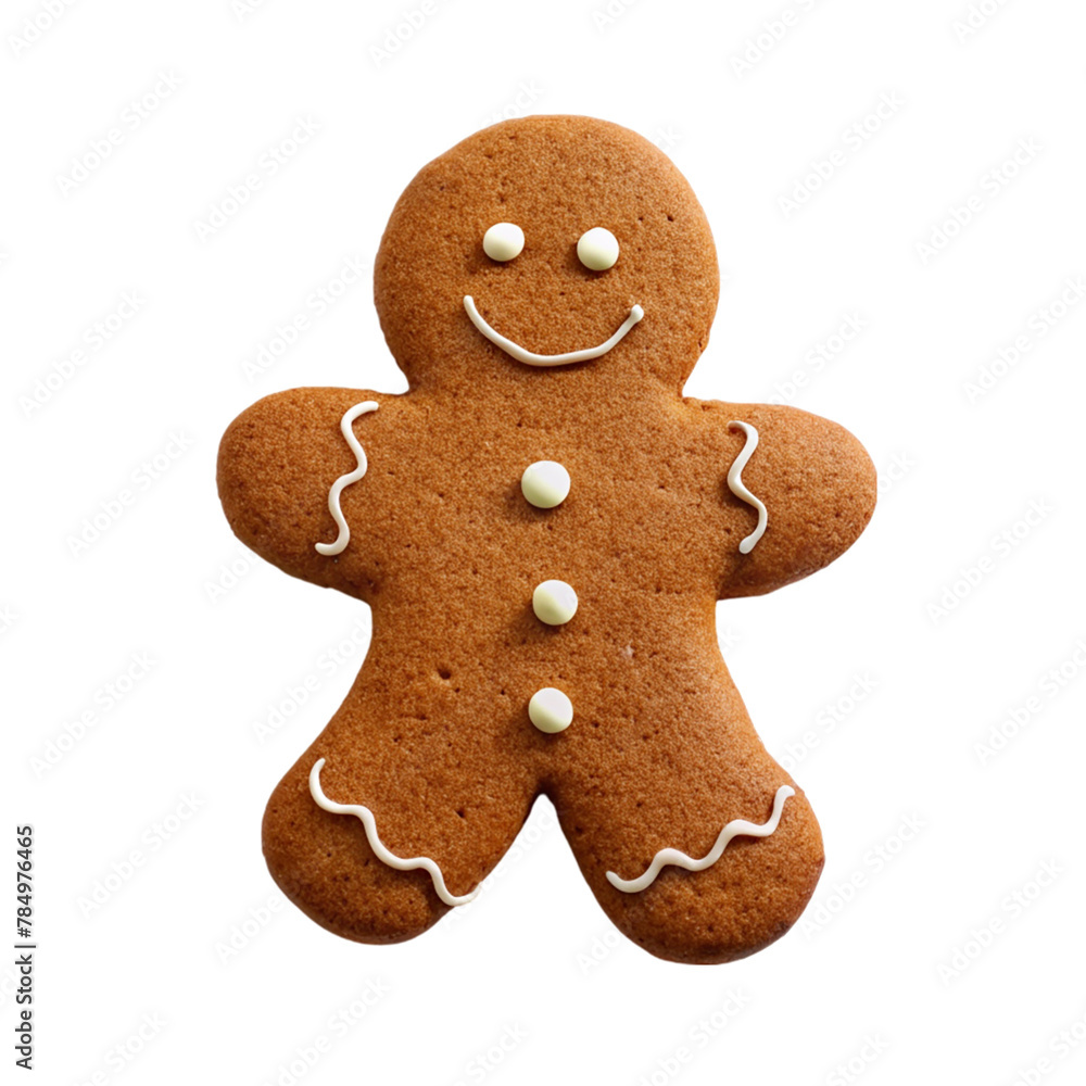 Gingerbread isolated on transparent background Gingerbread isolated on transparent background