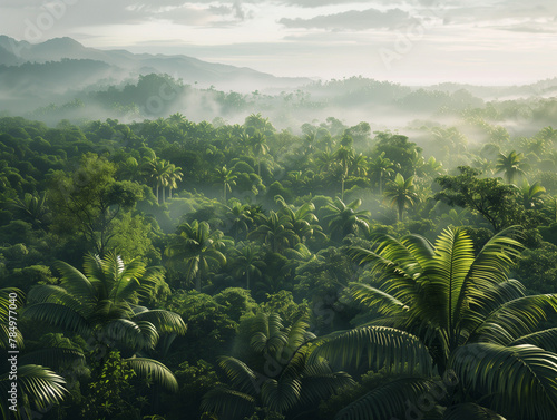 Tropical Rainforest in the Amazon