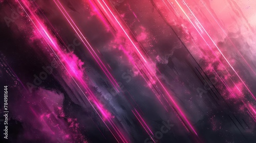 A pink and purple abstract background with streaks of light photo