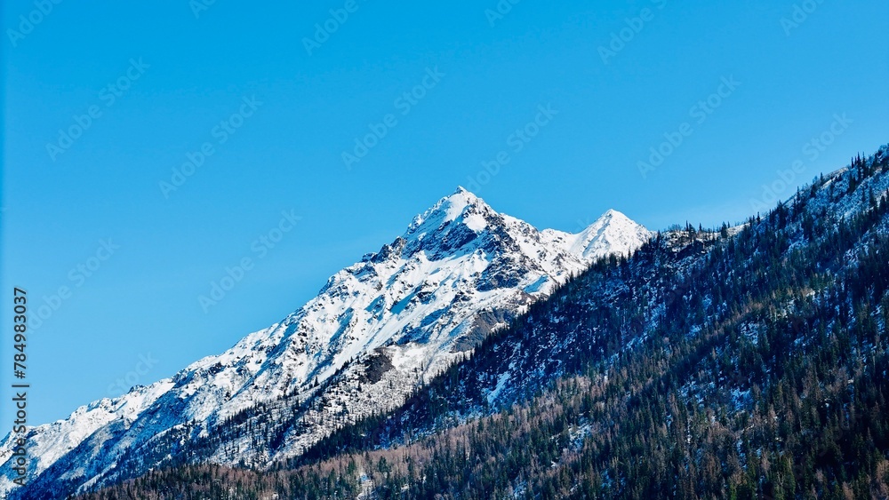 Icy Mountain Peak