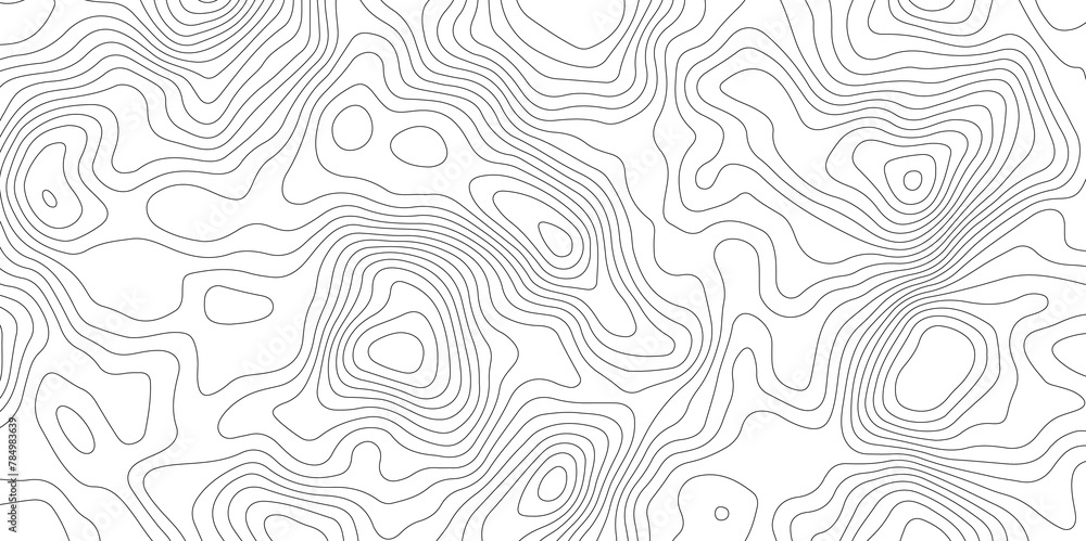 White topology , topography vector abstract contour - obrazy, fototapety, plakaty 