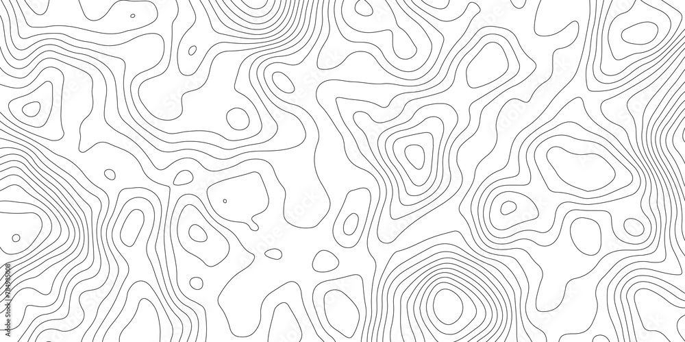 White topology topography vector abstract design texture digital art map texture floor tiles  - obrazy, fototapety, plakaty 