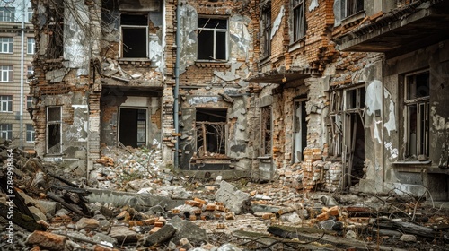  Capturing the Aftermath  War-Damaged Urban Buildings Through the Lens of Canon Cameras 