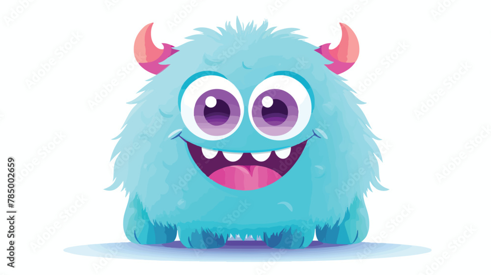 Colorful monster cute vector illustration design Vector
