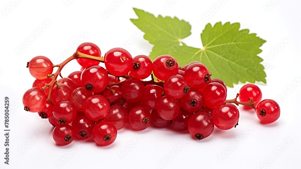 Currant fruit isolated on white background Currant fruit isolated on white background