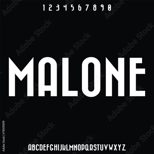 urban bold condensed font for poster and head line