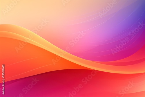 abstract gradient background, orange magenta and rainbow colors, minimalistic