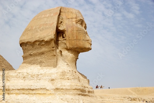 The Great Sphinx in the Giza pyramid complex, Egypt
