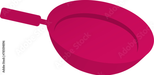 Dark Pink frying Pan
