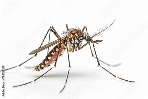 Wallpaper Mural Mystic portrait of Yellow fever mosquito, beside view, full body shot, Torontodigital.ca