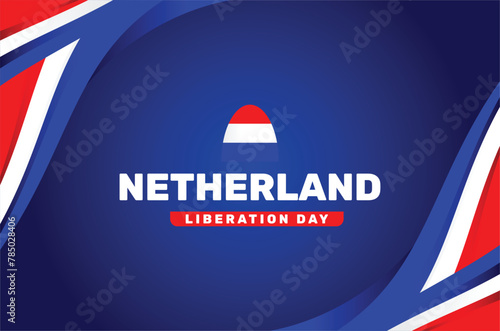 Netherland Liberation Day Background Design Nationalism