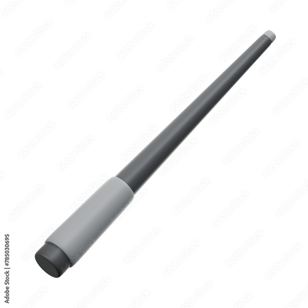 billiard stick 3d icon illustration billiard stick 3d icon illustration