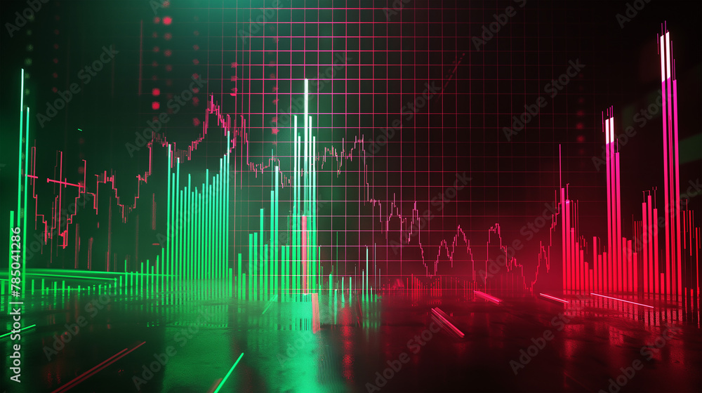 illustration stock market chart graph_5 illustration stock market chart graph_5