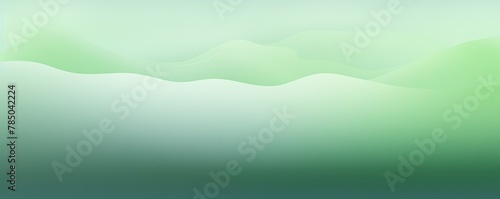 Abstract white and green gradient background with blur effect, northern lights. Minimal gradient texture for banner design. Vector illustration