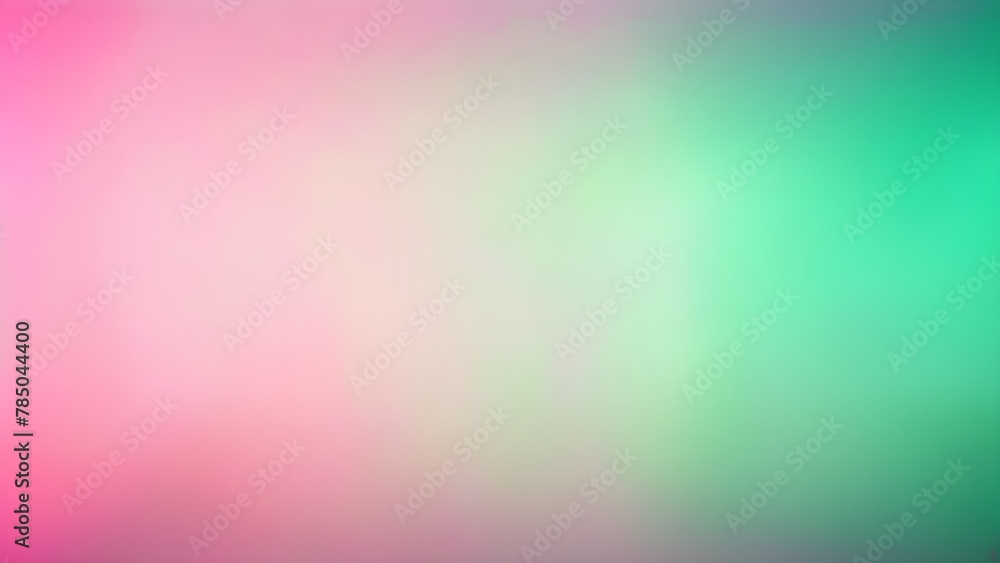Fototapeta premium Pink and green gradient colors background 