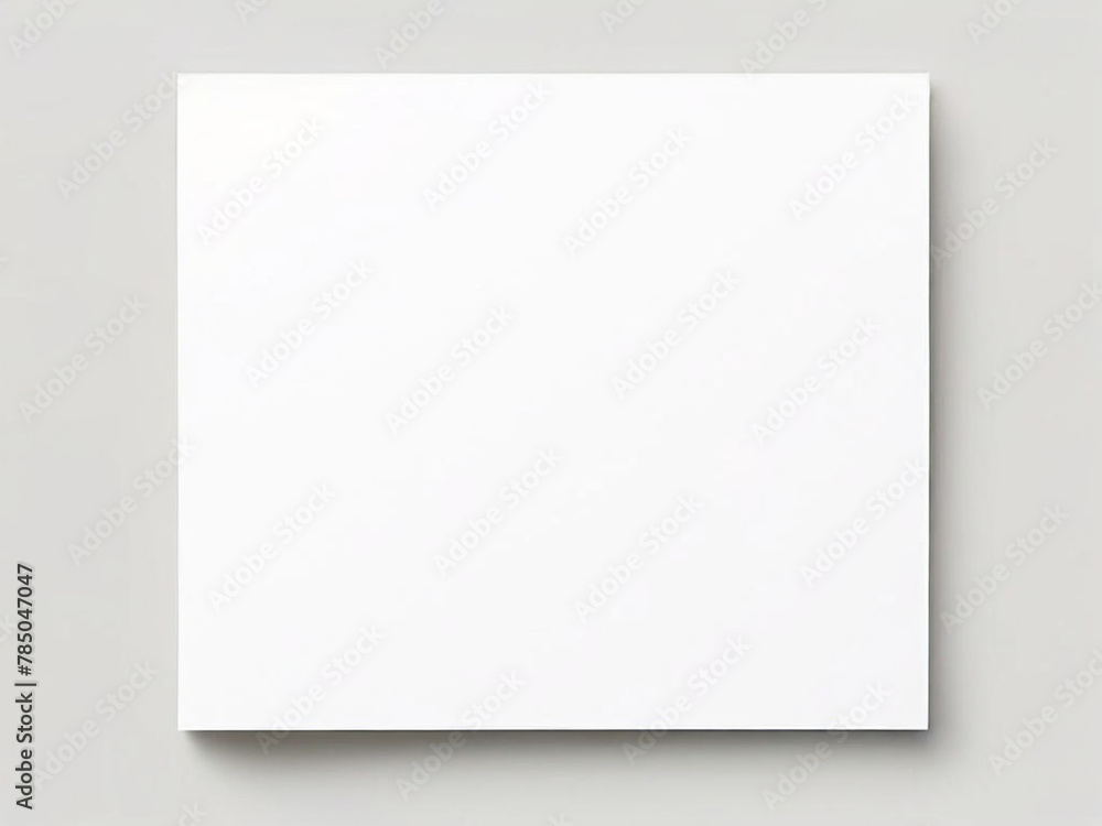 Blank white notepaper design Blank white notepaper design