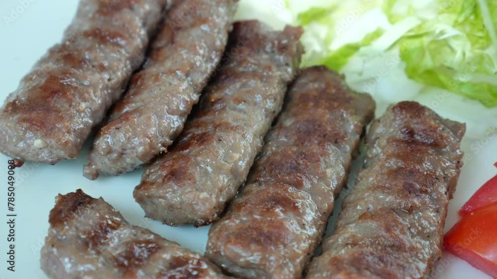 Traditional Turkish Cuisine Meatball Akhisar Kofte Traditional Turkish Cuisine Meatball Akhisar Kofte