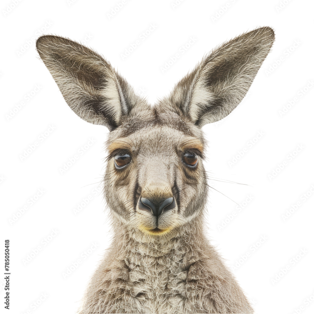 Kangaroo white background