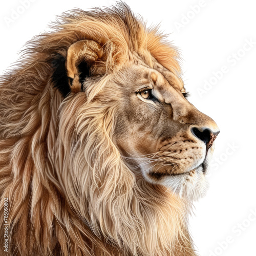 Lion no background