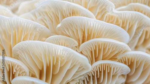 abstract background macro image of mushroom, Sajor-caju mushroom