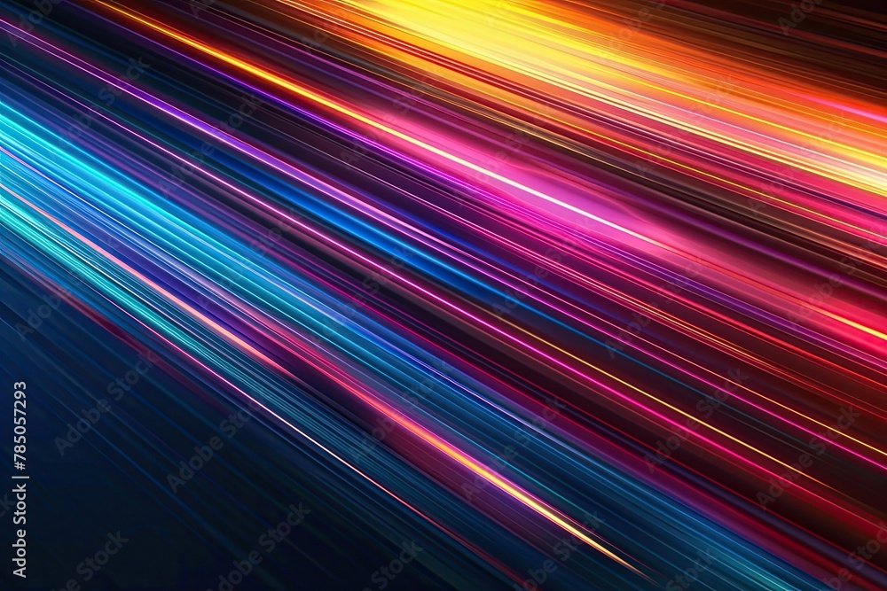 Speed Motion Stripe Neon Colorful Abstract Blue Blurred Prism Spectrum Lines Black Background Dark Bright Speed Motion Stripe Neon Colorful Abstract Blue Blurred Prism Spectrum Lines Black Background Dark Bright
