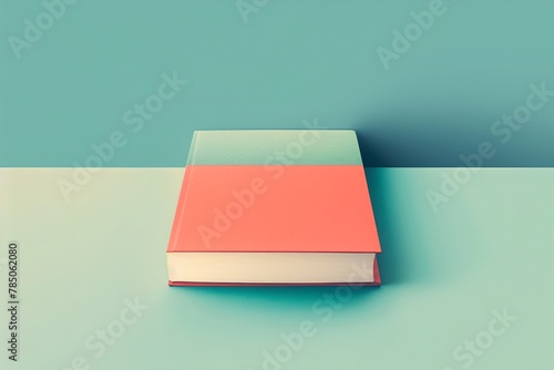 Plain notebook  A closed, plain notebook can create a serene and understated image photo