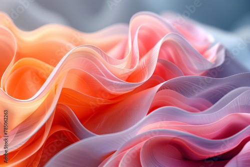 Close up view of colorful fabric abstract wallpaper background