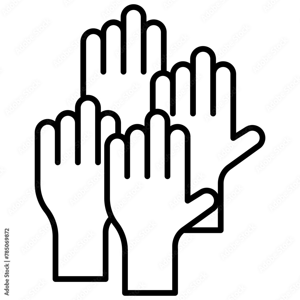 Voting Hand Voting Hand