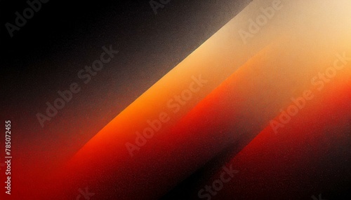 Vibrant Spectrum: Abstract Black Red Orange Gradient Background with Bright Light and Glow"