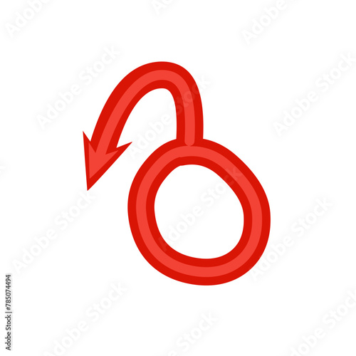 erectile dysfunction vector icon