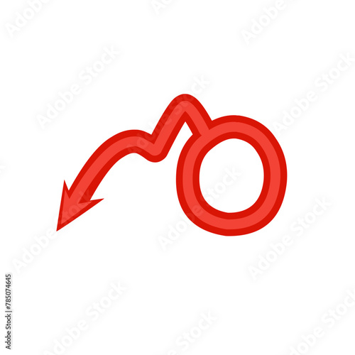 erectile dysfunction vector icon