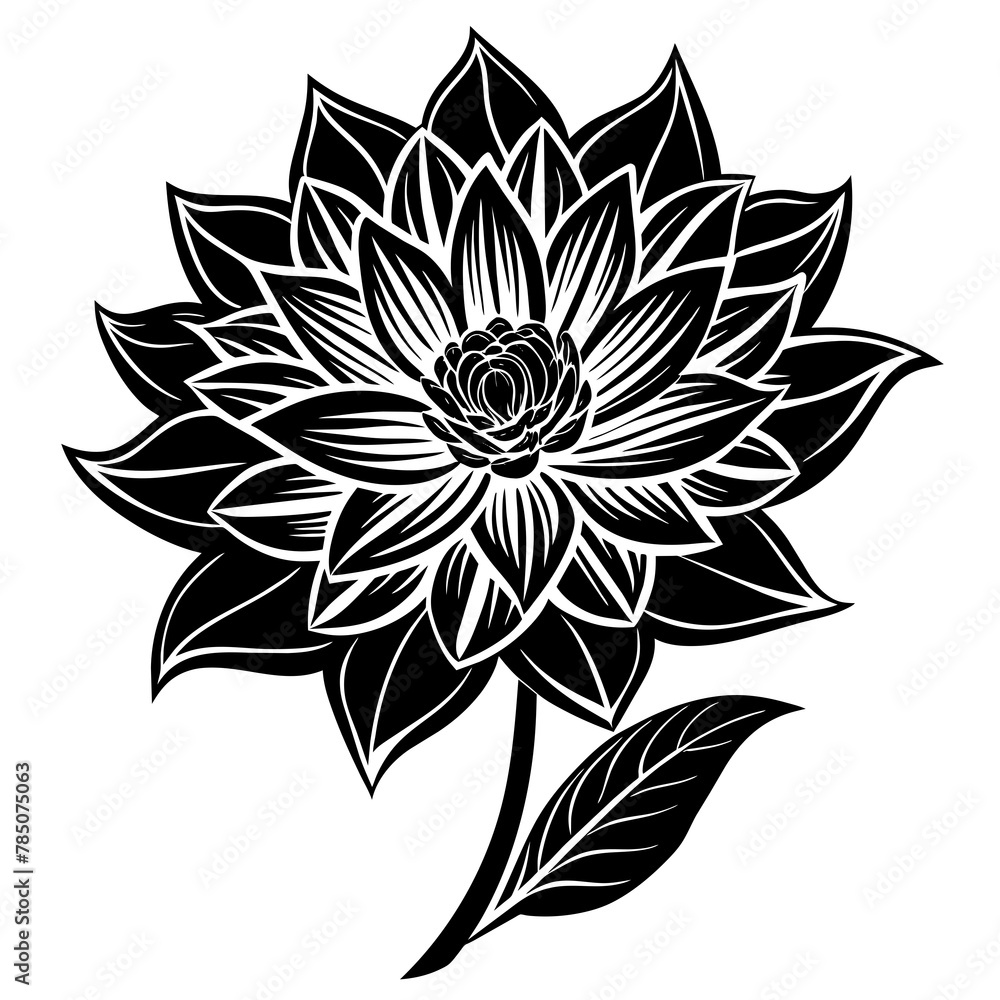 Flower vector illustration.
Flower vector illustration.